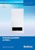 Bedieningshandleiding Condenserende gaswandketel. EcoTherm Plus WGB-K 20 E