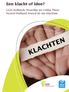 Een klacht of idee? GGD Hollands Noorden en Veilig Thuis Noord-Holland Noord en uw klachten