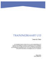 TRAININGSKAART U12. Learn to Train. Stefan Mes