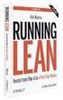 Running Lean. Ash Maurya