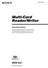 Multi-Card Reader/Writer