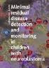 Minimal residual disease detection and monitoring in children with neuroblastoma Stutterheim, J.