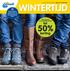 WINTERTIJD 50% tot. korting. leren laarzen en (wandel)schoenen. 2 tot en met 15 januari 2017 anwb.nl/webwinkel