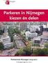 Bijlage : Samenvatting parkeeronderzoek 2009 en 2013; Presentatie Goudappel Coffeng d.d. 8 september 2015.