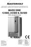 MASS SINE 12/800, 24/800 & 48/ V sinusomvormer