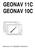 GEONAV 11C GEONAV 10C. Gebruiker en Installatie Handboek