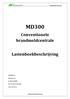 MD300 Conventionele brandmeldcentrale Lastenboekbeschrijving