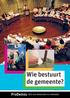 Wie bestuurt de gemeente?