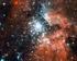De Melkweg. Schijfvormig stelsel van sterren en gas. Wij zitten in die schijf en zien daardoor een band aan de hemel