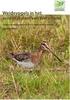 Rapportage natuurbeheer. Weidevogels. Stichting Agrarische Bedrijven Spaarnwoude (SAS) Melkveebedrijf de Ettingen Zoogkoeienbedrijf de Koningshoeve