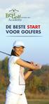 DE BESTE START VOOR GOLFERS