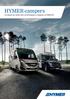 HYMER-campers. De maatstaf voor mobiel reizen: de half-integralen en integralen van HYMER 2017.