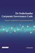 GOVERNANCE CODE. 1. De Governance Code: Inleiding