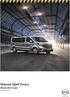 Opel Vivaro PRIJSLIJST Combi