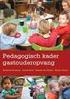 Pedagogisch werkplan Kinderopvang De Cirkel KDV De Sumpel