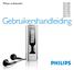 Philips audiospeler. SA1100 SA1102 SA1103 SA1105 SA1106 SA1110 SA1115 Gebruikershandleiding