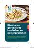 Risotto van geroosterde knolselder en oesterzwammen