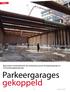 Parkeergarages gekoppeld