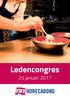 Ledencongres 23 januari 2017