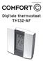 N301/R01( ) Digitale thermostaat TH132-AF
