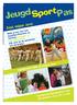 Jeugd SportPas. Zeist najaar AANMELDEN VÓÓR 28 oktober Sportkennismakingsclinics voor alle kinderen van 4 t/m 12 jaar