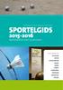 SPORTELGIDS Sportaanbod voor 50 plussers. Sportregio Pajottenland stelt voor