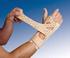 Het aanleggen van een handrug-, een hand- en een gesloten handverband