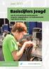 Basiscijfers Jeugd. juni van de niet-werkende werkzoekende jongeren, stageplaatsen- en leerbanenmarkt regio Noord-Limburg