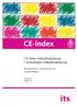 CE-index. CQ Index Gehandicaptenzorg Verstandelijke Gehandicaptenzorg. Werkinstructie coördinatoren van zorginstellingen
