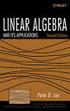 APPENDIX - LINEAIRE ALGEBRA