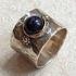 10 kt Zirkonia ring wit goud. 3 laags ketting zilver-en bronskleurig. 316L Rvs ring met zirkonia. Armband bruin leer rond