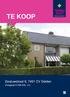 TE KOOP. Zwaluwstraat 9, 7491 CV Delden. Vraagprijs ,- k.k.