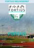 FORTIUS NIEUWSBRIEF FORTIUS