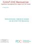 W. Magez (Red.) Itemconstructie, redactie en analyse van de CoVaT-CHC Basisversie