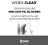 GEBRUIKSAANWIJZING WIDEX CLEAR 440, 330, 220 SERIES. C4-m/C4-m-CB/C3-m/C3-m-CB/ C2-m/C2-m-CB Achter-het-oor (AHO)