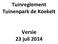 Tuinreglement Tuinenpark de Koekelt. Versie 23 juli 2014