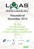 Nieuwsbrief November 2013