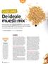 De ideale muesli-mix GEZONDE GRANEN. Granen. Test