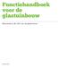 Functiehandboek voor de glastuinbouw. Behorende bij de CAO voor de glastuinbouw