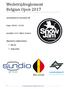 Wedstrijdreglement Belgian Open 2017