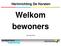 Herinrichting De Horsten Welkom bewoners