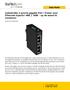 Industriële 2-poorts gigabit PoE+ Power over Ethernet-injector 48V / 30W - op de wand te monteren