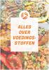 ALLES OVER VOEDINGS- STOFFEN