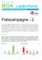 Fietscampagne - 2. Beleidsonderzoek & Analyse BOA LeidenPanel draagt bij aan de kwaliteit van beleid en besluitvorming. Juni 2016.