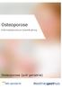 Osteoporose. Osteoporose (poli geriatrie) alle aandacht. Informatiebrochure botontkalking