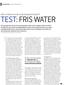 TEST: FRIS WATER. Soms veroorzaakt de bacterie de levensgevaarlijke veteranenziekte