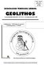 GEOLOGISCHE VERENIGING LIMBURG GEOLITHOS. tweemaandelijks tijdschrift : JG 33 nr. 6 november/december 2009