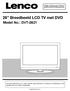 26 Breedbeeld LCD TV met DVD
