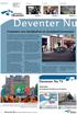 Deventer Nu TV. Containers voor bedrijfsafval uit straatbeeld binnenstad. Deventer Nu NIEUWS VAN DE GEMEENTE DEVENTER - 14 JULI Zomerstop!