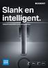 Slank en intelligent. Geberit wastafelkranen en systemen